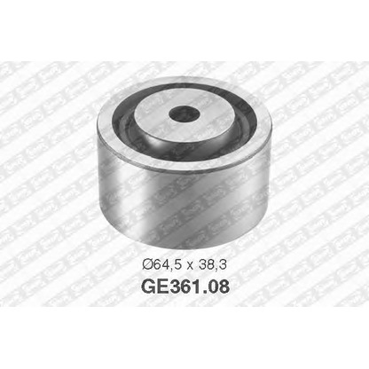 Photo Deflection/Guide Pulley, timing belt SNR GE36108