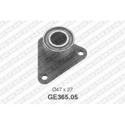Photo Deflection/Guide Pulley, timing belt SNR GE36505