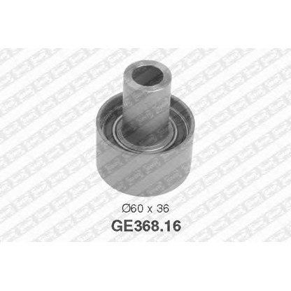 Photo Deflection/Guide Pulley, timing belt SNR GE36816