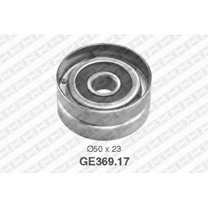 Photo Deflection/Guide Pulley, timing belt SNR GE36917