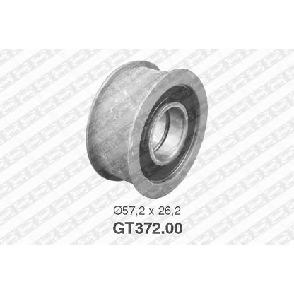 Photo Tensioner Pulley, timing belt SNR GT37200