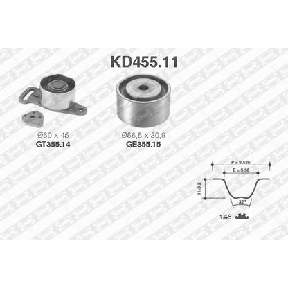 Photo Kit de distribution SNR KD45511