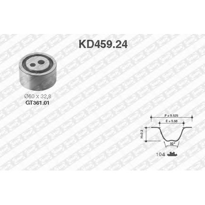 Photo Kit de distribution SNR KD45924