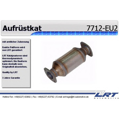 Photo Mounting Kit, catalytic converter LRT 7712EU2