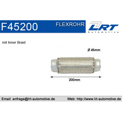 Foto Flexrohr, Abgasanlage LRT F45200