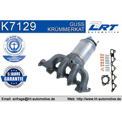 Photo Mounting Kit, catalytic converter LRT K7129