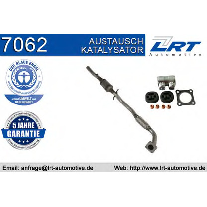 Photo Kit d'assemblage, catalyseur LRT 7062