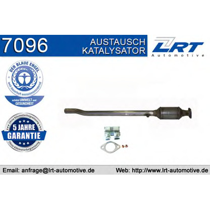 Photo Mounting Kit, catalytic converter LRT 7096