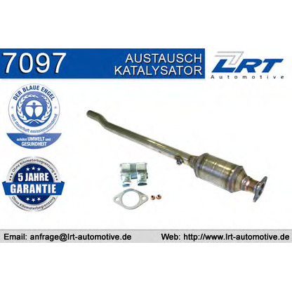 Foto Kit montaggio, Catalizzatore LRT 7097