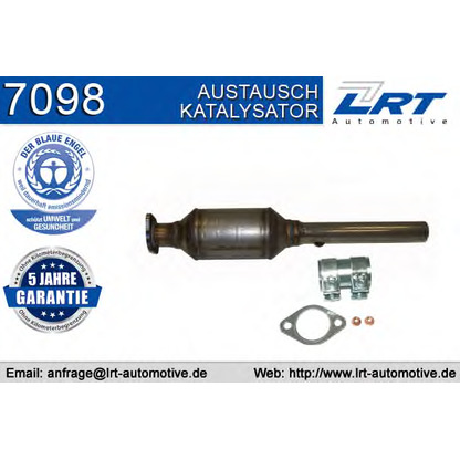 Photo Kit d'assemblage, catalyseur LRT 7098