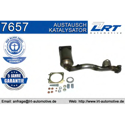 Photo Mounting Kit, catalytic converter LRT 7657