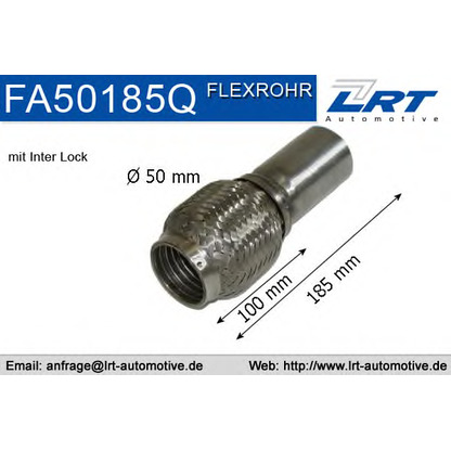 Foto Flessibile, Impianto gas scarico LRT FA50185Q