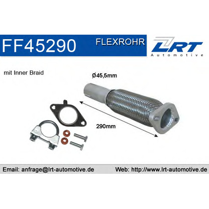 Foto Unión flexible, escape LRT FF45290