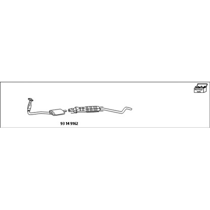 Photo Lot de rattrapage, filtre à particules / à suie HJS 93149162