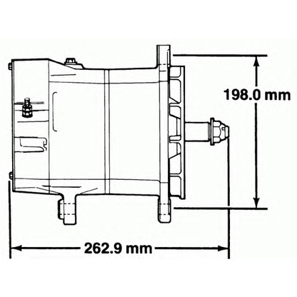 Foto Alternatore DELCO REMY 1117836