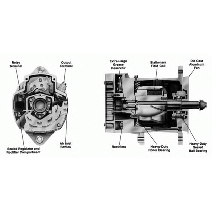 Foto Alternador DELCO REMY 19010013