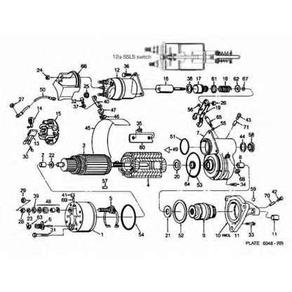 Foto Motorino d'avviamento DELCO REMY 10478992