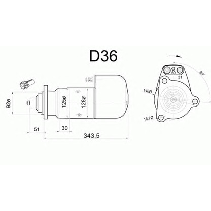 Photo Multiple Disc Clutch, starter DELCO REMY 19024087