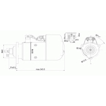 Foto Motor de arranque DELCO REMY 19024179