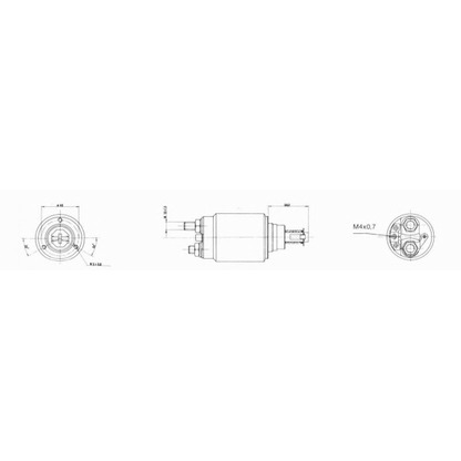 Zdjęcie Włącznik elektromagnetyczny, rozrusznik DELCO REMY 19024548