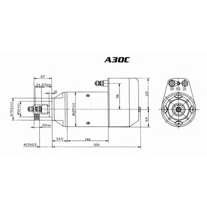 Foto Motor de arranque DELCO REMY 19024559