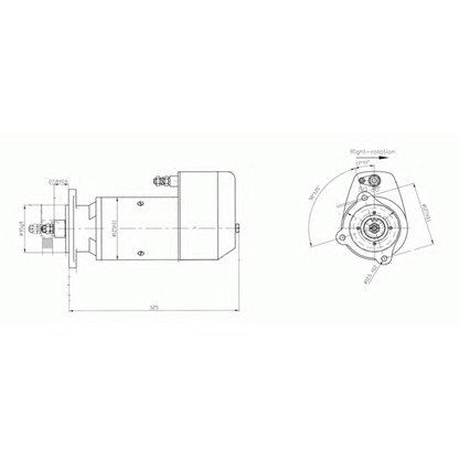 Foto Motor de arranque DELCO REMY 19024564