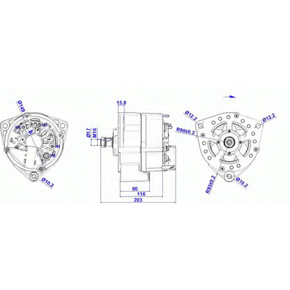 Zdjęcie Alternator DELCO REMY 19025112