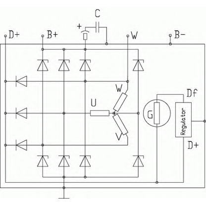 Foto Alternador DELCO REMY 19025116