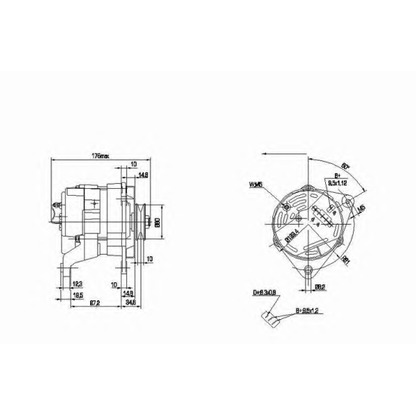 Foto Alternador DELCO REMY 19025752