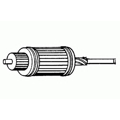 Foto Inducido, motor de arranque DELCO REMY 1988322