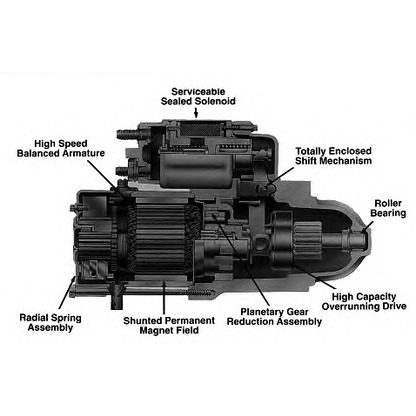 Foto Motor de arranque DELCO REMY 9000840