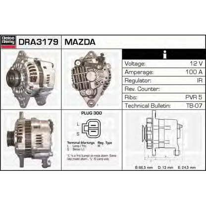 Foto Motorino d'avviamento DELCO REMY DRA3179