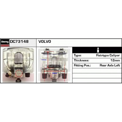 Foto Pinza de freno DELCO REMY DC73148