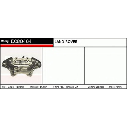 Photo Brake Caliper DELCO REMY DC80464