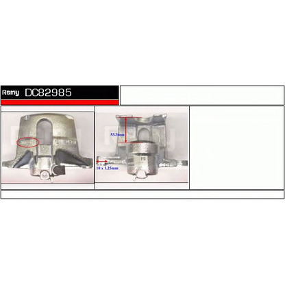 Фото Тормозной суппорт DELCO REMY DC82985