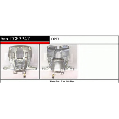 Фото Тормозной суппорт DELCO REMY DC83247