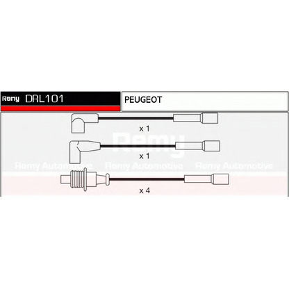 Foto Zündleitungssatz DELCO REMY DRL101