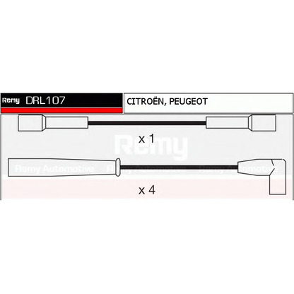 Foto Kit cavi accensione DELCO REMY DRL107