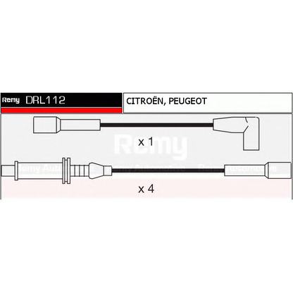 Foto Juego de cables de encendido DELCO REMY DRL112