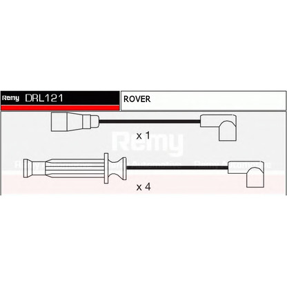 Foto Zündleitungssatz DELCO REMY DRL121