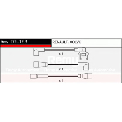 Photo Kit de câbles d'allumage DELCO REMY DRL153