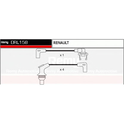 Фото Комплект проводов зажигания DELCO REMY DRL158