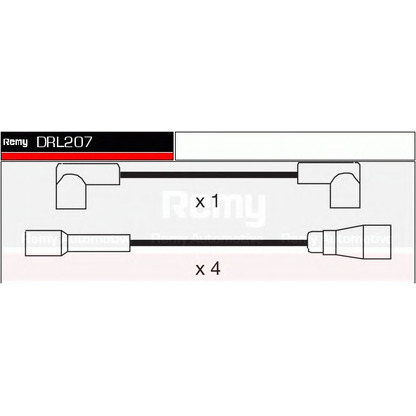 Foto Zündleitungssatz DELCO REMY DRL207