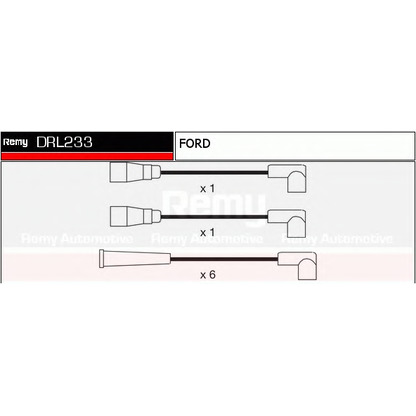 Foto Zündleitungssatz DELCO REMY DRL233