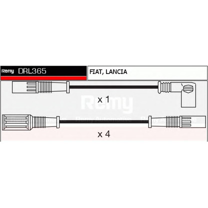 Photo Ignition Cable Kit DELCO REMY DRL365