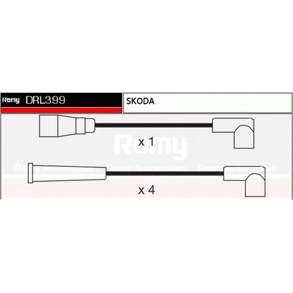 Foto Kit cavi accensione DELCO REMY DRL399