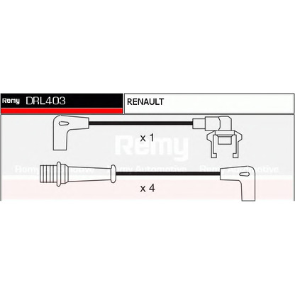 Фото Комплект проводов зажигания DELCO REMY DRL403