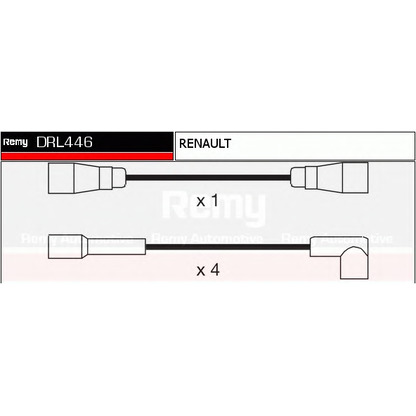 Foto Zündleitungssatz DELCO REMY DRL446