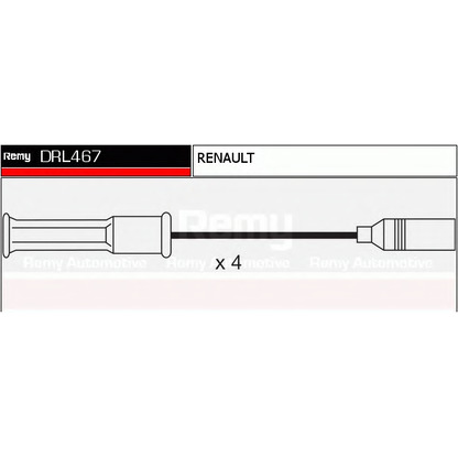 Фото Комплект проводов зажигания DELCO REMY DRL467