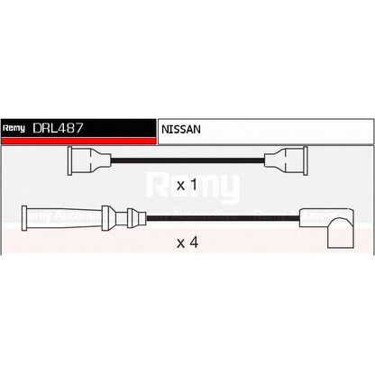 Foto Juego de cables de encendido DELCO REMY DRL487